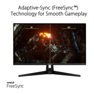 ASUS TUF Gaming VG289Q1A 4K Gaming Monitor – 28 inch UHD 4K (3840×2160), IPS, DCI-P3, Adaptive-Sync, FreeSync™, HDR 10