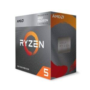 AMD Ryzen™ 5 4600G Desktop Processor (6-core/12-thread, 11 MB Cache, up to 4.2 GHz max Boost) with Radeon™ Graphics