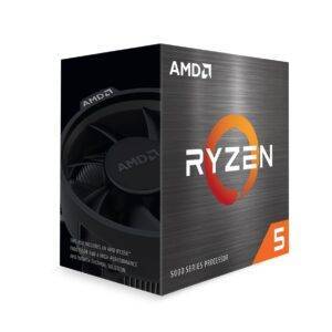 AMD 5000 Series Ryzen 5 5500 Desktop Processor 6 cores 12 Threads 19 MB Cache 3.6 GHz Upto 4.2 GHz Socket AM4 500 Series Chipset