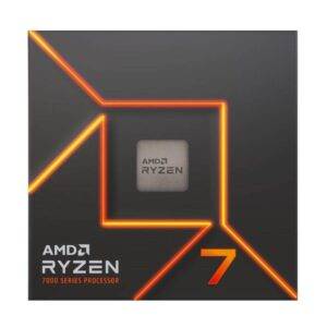 AMD 7000 Series Ryzen 7 7700 Desktop Processor 8 cores 16 Threads 40 MB Cache 3.8 GHz Upto 5.3 GHz AM5 Socket AM5 Socket