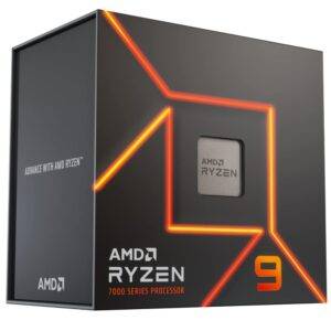 AMD 7000 Series Ryzen 9 7900X Desktop Processor 12 cores 24 Threads 76 MB Cache 4.7 GHz Up to 5.6 GHz Socket AM5, 600 Series Chipset