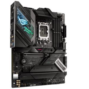 Asus ROG Strix Z690-F Gaming WiFi LGA 1700 (12th Gen Intel Core) ATX Motherboard with DDR5, PCIe 5.0, WiFi 6E, 2.5 Gb LAN, Four M.2 with Backplate heatsinks and PCIe Slot Q-Release, Aura Sync