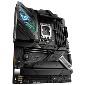 Asus ROG Strix Z690-F Gaming WiFi LGA 1700 (12th Gen Intel Core) ATX Motherboard with DDR5, PCIe 5.0, WiFi 6E, 2.5 Gb LAN, Four M.2 with Backplate heatsinks and PCIe Slot Q-Release, Aura Sync