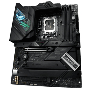 Asus ROG Strix Z690-F Gaming WiFi LGA 1700 (12th Gen Intel Core) ATX Motherboard with DDR5, PCIe 5.0, WiFi 6E, 2.5 Gb LAN, Four M.2 with Backplate heatsinks and PCIe Slot Q-Release, Aura Sync