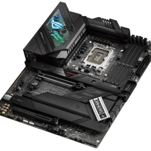 Asus ROG Strix Z690-F Gaming WiFi LGA 1700 (12th Gen Intel Core) ATX Motherboard with DDR5, PCIe 5.0, WiFi 6E, 2.5 Gb LAN, Four M.2 with Backplate heatsinks and PCIe Slot Q-Release, Aura Sync