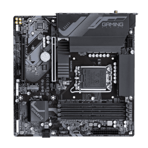 Gigabyte B760 Gaming X AX DDR4 (LGA 1700/ Intel/ B760/ ATX/ DDR4/ Triple M.2/ PCIe 4.0/ Front USB 3.2 Gen2X2 Type-C/WiFi 6E/ 2.5GbE LAN/Q-Flash Plus/PCIe EZ-Latch/Gaming Motherboard)