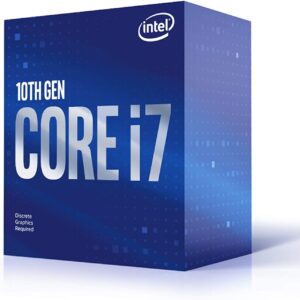 Intel Core i7-10700F Desktop Processor 16M Cache, up to 4.80 GHz LGA1200