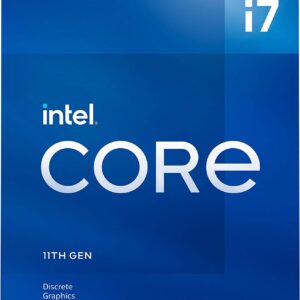 Intel Core i7-11700F 11th Gen Generation Desktop PC Processor CPU with 16 MB Cache and up to 4.90 GHz Clock Speed 3 Years Warranty Support LGA 1200 Socket