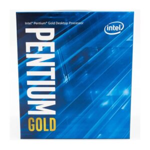 Intel Pentium Gold G6405 Core 10th Gen Generation Desktop Processor Box CPU APU 4MB Cache 4.1 GHz Clock Speed LGA 1200 Socket