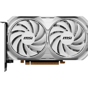 MSI Gaming GeForce RTX 4060 8GB GDRR6 128-Bit HDMI/DP Nvlink TORX Fan 4.0 Ada Lovelace Architecture Graphics Card (RTX 4060 Ventus 2X White 8G OC)