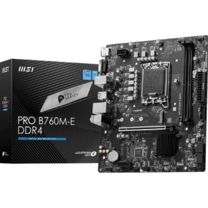 Msi Pro B760M-E Ddr4 Motherboard