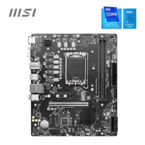 MSI PRO H610M-E DDR4 Motherboard For 12th, 13th and 14th gen Processor