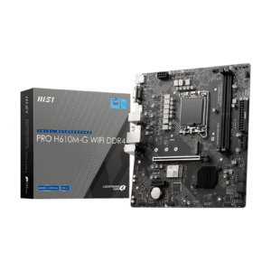 MSI Pro H610M-G WiFi DDR4 Motherboard