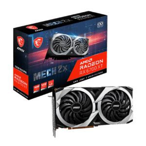 MSI Radeon RX 6700 XT MECH 2X GDDR6