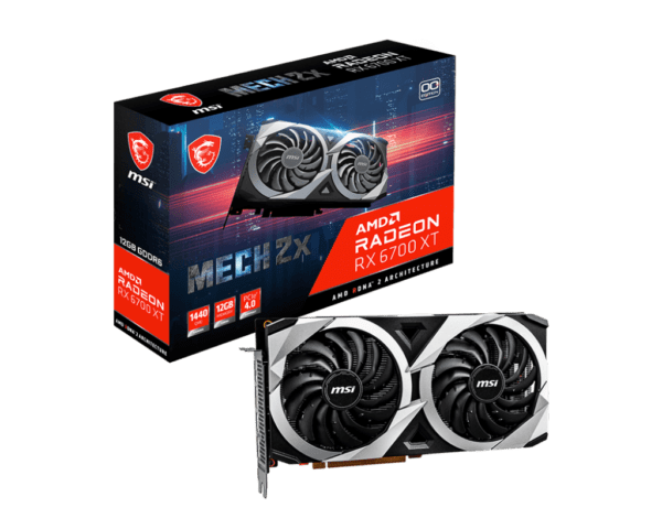 MSI Radeon RX 6700 XT MECH 2X GDDR6