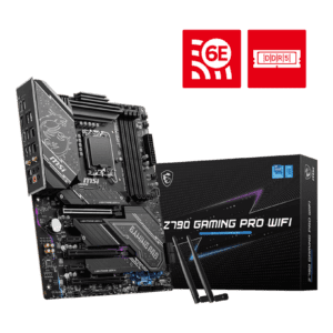 MSI Z790 Gaming Pro WiFi ATX DDR5 Ram Motherboard with Pcie 5.0 and Blazing Fast WiFi 6E