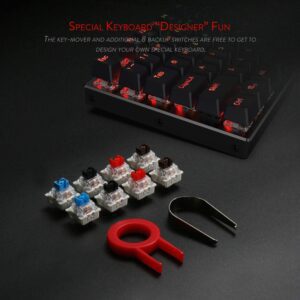 Redragon K556 RGB LED Backlit Wired Mechanical Gaming Keyboard