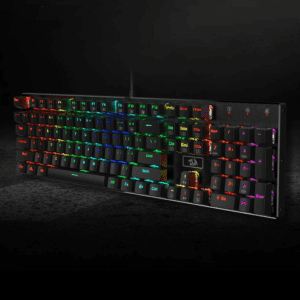 Redragon K556 RGB LED Backlit Wired Mechanical Gaming Keyboard