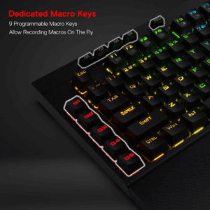 Redragon K596 Vishnu 2.4G Wireless/Wired RGB Mechanical Gaming Keyboard