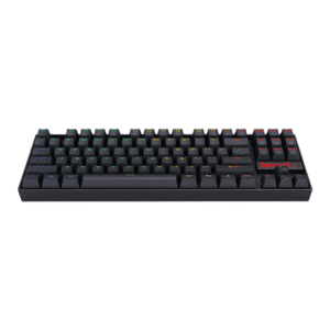 Redragon Kumara K552 Rainbow LED Backlit TKL Ten Key-Less Mechanical Wired Gaming Keyboard Without Numlock Keys