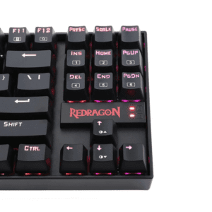 Redragon Kumara K552 Rainbow LED Backlit TKL Ten Key-Less Mechanical Wired Gaming Keyboard Without Numlock Keys