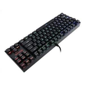 Redragon Kumara K552 Rainbow LED Backlit TKL Ten Key-Less Mechanical Wired Gaming Keyboard Without Numlock Keys