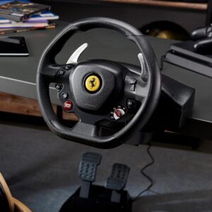 ThrustMaster T80 Ferrari 488 GTB Edition Racing Wheel Gaming Console