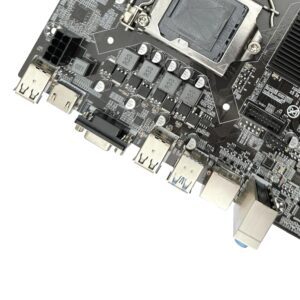 ZEBRONICS H110-M2 Micro-ATX Motherboard for LGA 1151 Socket, Supports Intel 6th, 7th, 8th & 9th Generation Processors