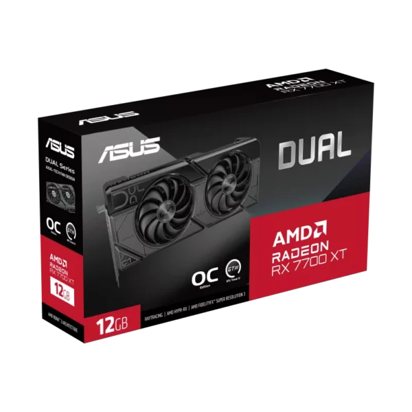 Asus Dual Radeon RX 7700 XT 12GB GDDR6 OC Edition