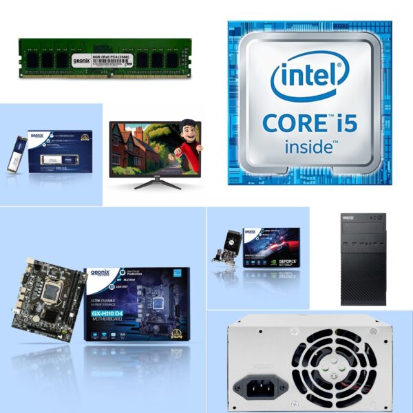 Intel Core-i5 6th Gen with GX-H110 D4