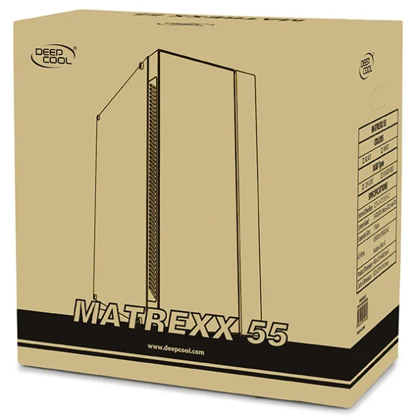 Deepcool Matrexx 55 V4C Computer Cabinet