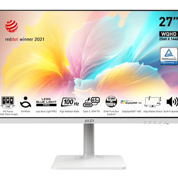 MSI Modern MD272QXPW Computer Monitor