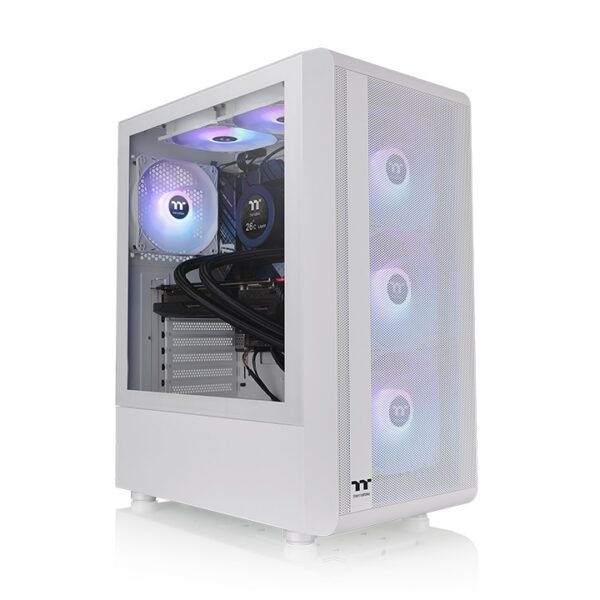 Thermaltake S200 TG ARGB White Air Chassis