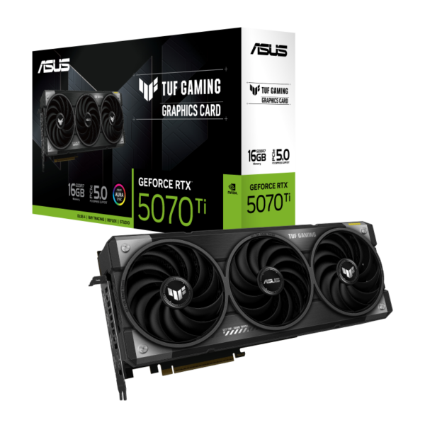 ASUS TUF Gaming GeForce RTX™ 5070 Ti 16GB GDDR7 – Ultimate Performance & Durability