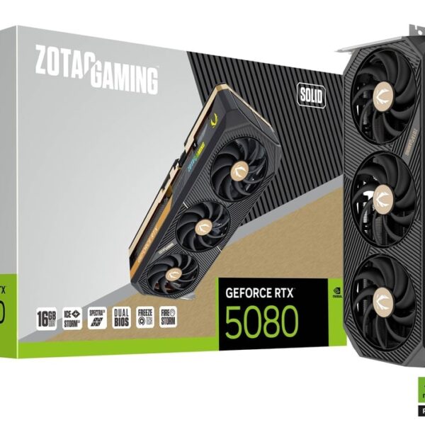 ZOTAC GAMING GeForce RTX 5080 SOLID