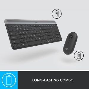 Logitech MK470 Slim – Wireless Keyboard and Mouse Combo
