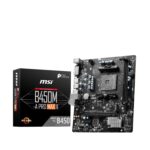 MSI B450M‑A PRO MAX II AM4 mATX Motherboard with DDR4 OC, M.2 NVMe & Legacy Display Outputs