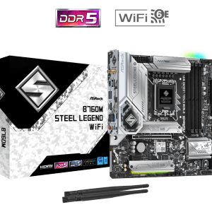 AsRock B760M Steel Legend WiFi Motherboard