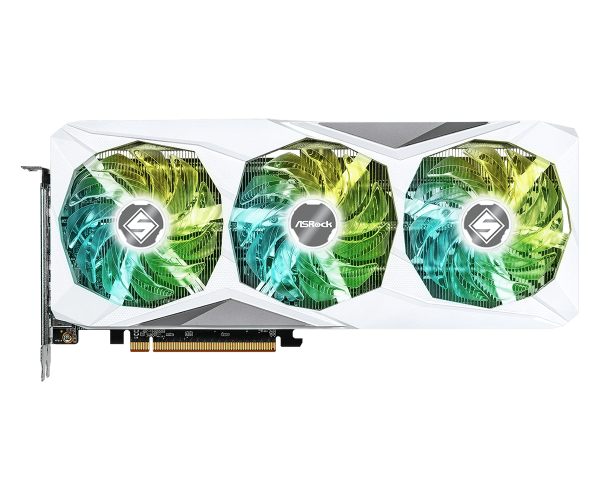 ASRock Radeon RX 7600 Steel Legend OC 8 GB GDDR6 Tri‑Fan | Up to 2725 MHz Boost - Image 2