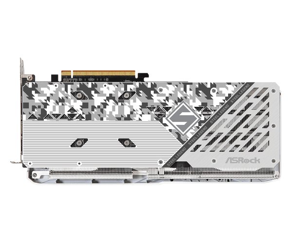 ASRock Radeon RX 7600 Steel Legend OC 8 GB GDDR6 Tri‑Fan | Up to 2725 MHz Boost - Image 3