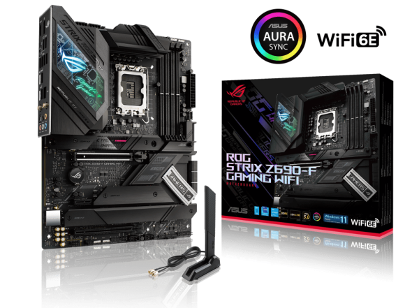 ASUS ROG Strix Z690-F Gaming WiFi – Intel DDR5 ATX Motherboard with PCIe 5.0, Wi-Fi 6E & M.2 Heatsinks - Image 11
