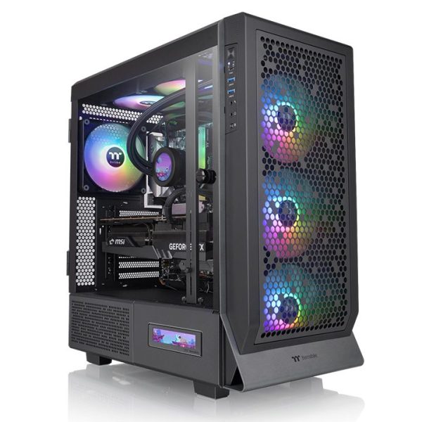 Thermaltake Ceres 500 TG ARGB Mid Tower Chassis – Stylish and High-Airflow PC Case