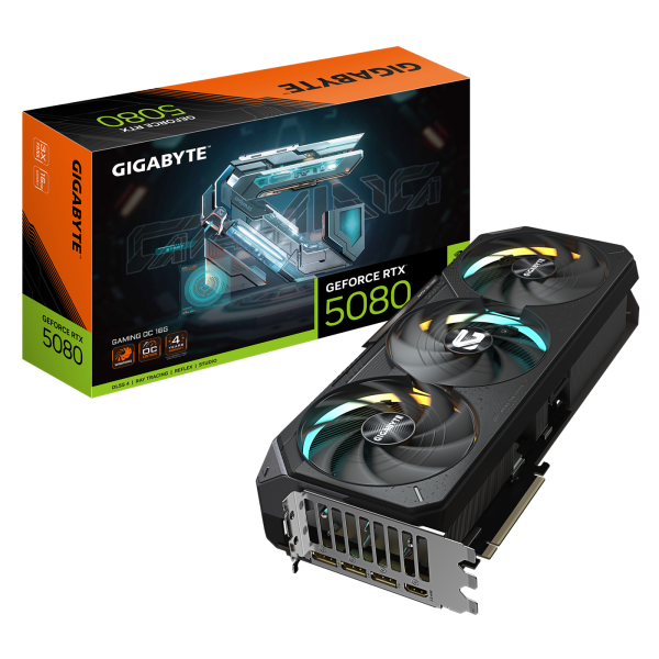 Buy Gigabyte GeForce RTX 5080 GAMING OC 16GB GDDR7