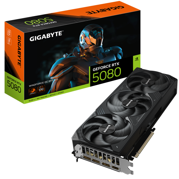 Buy Gigabyte GeForce RTX 5080 WINDFORCE OC SFF 16GB GDDR7