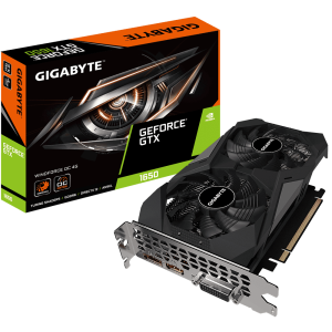 Gigabyte GeForce GTX 1650 Windforce OC 4GB GDDR6 Graphics Card | Compact Dual-Fan Cooling