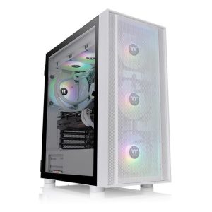Thermaltake H570 TG ARGB Snow – Mid Tower ATX Gaming Cabinet with Tempered Glass & ARGB Fans
