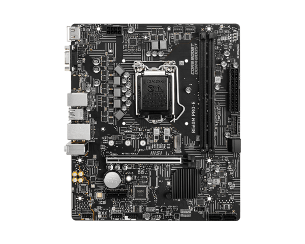MSI B560M Pro‑E LGA 1200 mATX Motherboard 10th/11th Gen Intel, PCIe 4.0, DDR4 - Image 5
