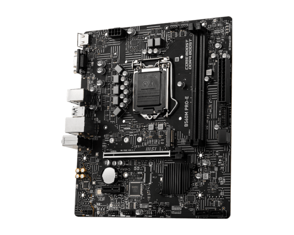 MSI B560M Pro‑E LGA 1200 mATX Motherboard 10th/11th Gen Intel, PCIe 4.0, DDR4 - Image 4