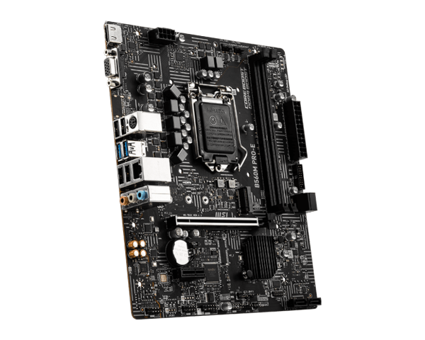 MSI B560M Pro‑E LGA 1200 mATX Motherboard 10th/11th Gen Intel, PCIe 4.0, DDR4
