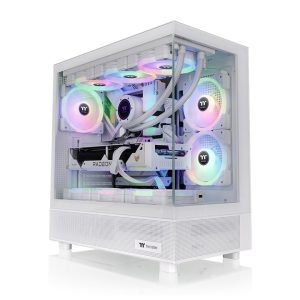 Thermaltake View 270 TG ARGB Snow – Mid Tower ATX Gaming Cabinet